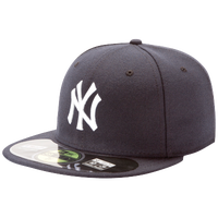 New Era 59FIFTY MLB Authentic Cap - Men's - New York Yankees - Navy / Navy