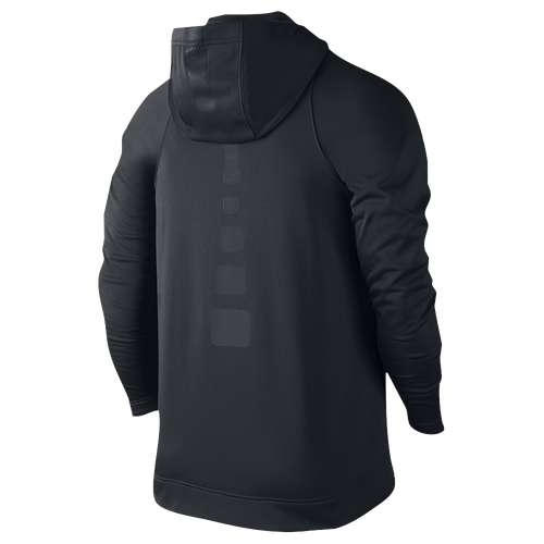 Nike Elite Stripe F/Z Hoodie Men's Basketball Clothing Black/White