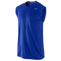Nike Legend Dri-Fit SLVLS T-Shirt - Men's - Blue / Blue