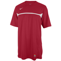 Nike Rio II S/S Jersey - Men's - Maroon / White