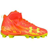 orange under armour baseball cleats