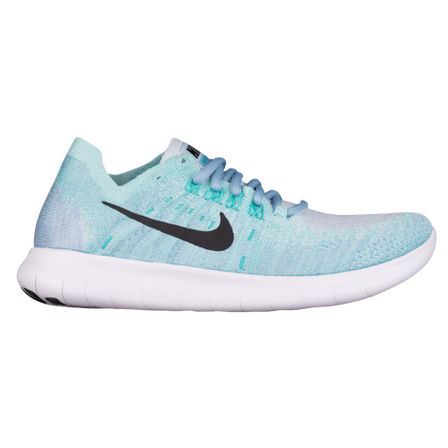 Nike Free RN Flyknit 2017 - Women's - Running - Shoes - Blue Tint/Black