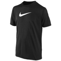 Nike Legend S/S T-Shirt - Boys' Grade School - Black / White