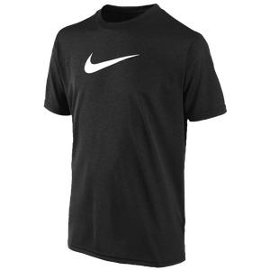 Nike Legend S/S T-Shirt - Boys' Grade School - Black/White