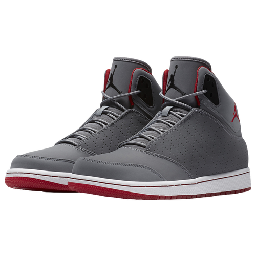 air jordans 1 flight 5 premium white grey