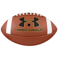 Under Armour Youth Size Composite Football - Boys' Grade School - Brown / White