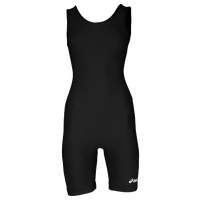 ASICS� Solid Modified Singlet - Women's - All Black / Black