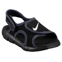 Nike Sunray Adjust 4 - Boys' Toddler - Black / Grey