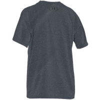 Under Armour Big Logo Tech T-Shirt - Boys' Grade School - Grey / Black