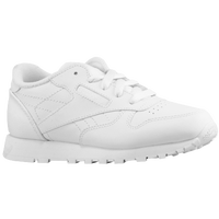 Reebok Classic Leather - Boys' Preschool - All White / White