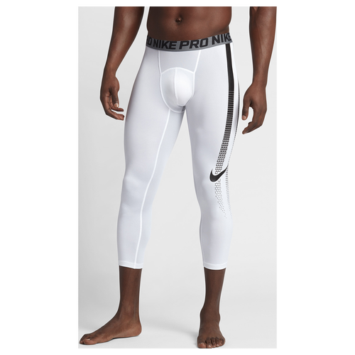 white nike compression tights