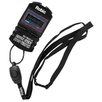 Robic SC-500E Single Event Stopwatch - Black / Black