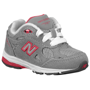 New Balance 990 - Girls' Toddler - Grey/Pink