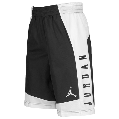 all black jordan shorts
