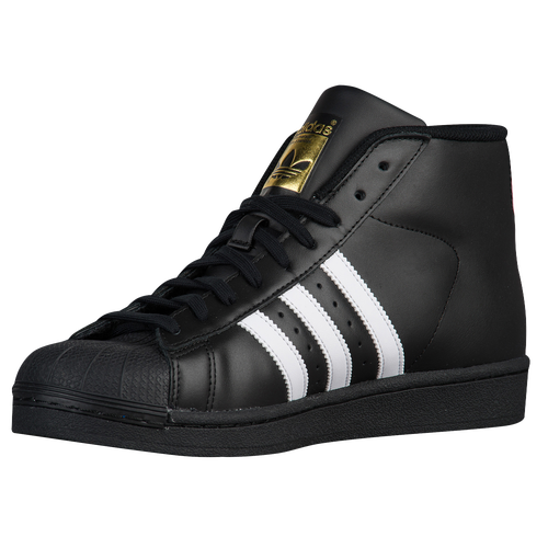 adidas Originals Pro Model - Men's - Casual - Shoes - Black/White/Gold Metallic