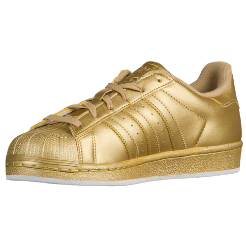 Adidas Originals Superstar Womens Casual Shoes Gold Metallicgold Metallic 8808