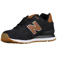 new balance 574 black brown