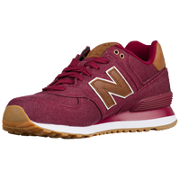 new balance 574 red brown
