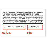 Eastbay GiftCard Reload