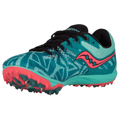 Saucony Havok XC Spike Women's Track & Field Shoes Teal/Vizi Orange