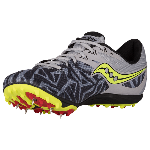 Saucony Havok XC Spike - Men's - Track & Field - Shoes - Silver/Citron