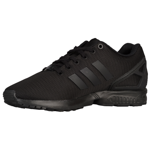 adidas black flux trainers