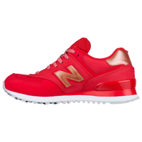 new balance red gold