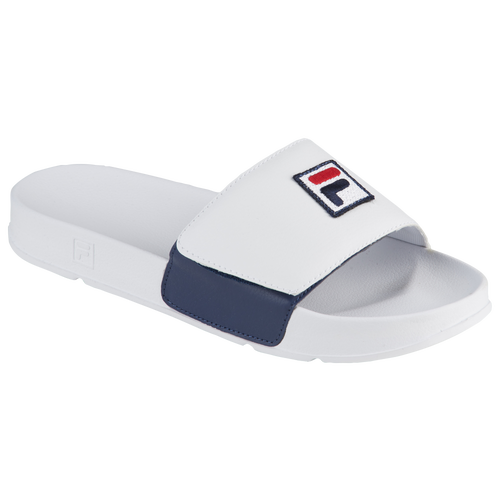 Fila Drifter Strap - Men's - Casual - Shoes - White/Navy/Red