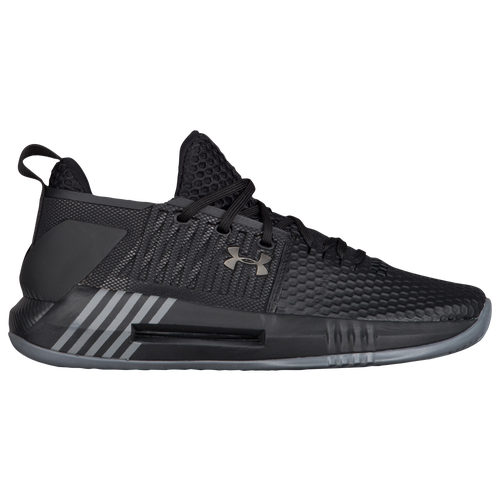 Under Armour Drive 4 Low - Men's - Basketball - Shoes - Black/Black