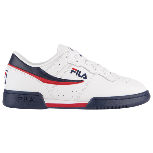 Fila Original Fitness - Boys' Grade School - Casual - Shoes - White/Navy/Red