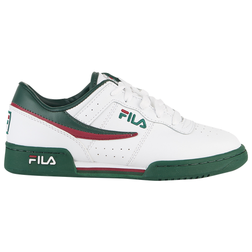 fila white and green