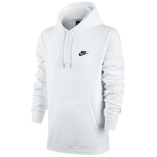 white nike hoodie mens