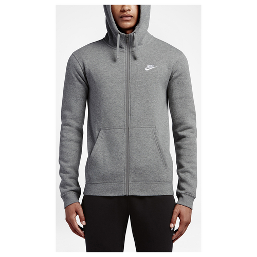 Nike Club Full Zip Fleece Hoodie - Men's - Casual - Clothing - Dark ...