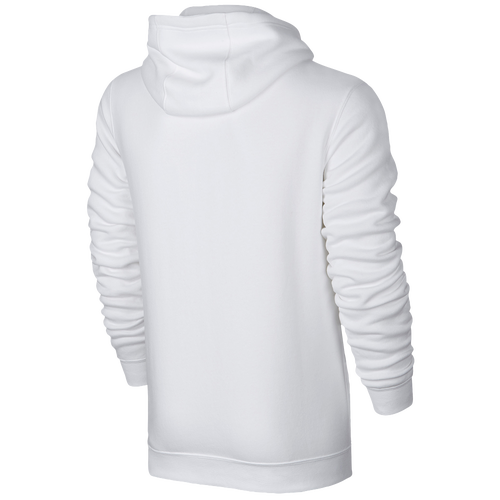 Nike Club Full Zip Fleece Hoodie - Men's - Casual - Clothing - White ...