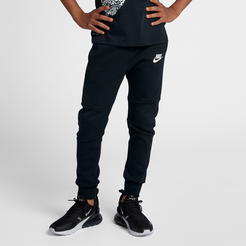 Nike Tech Fleece Pants - Boys' Grade School - Training - Clothing - Black