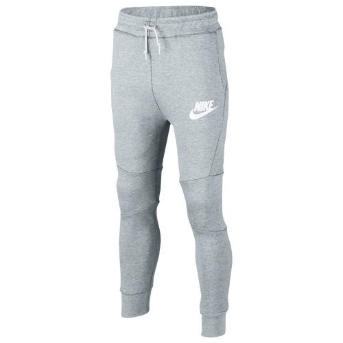 white nike tech fleece pants