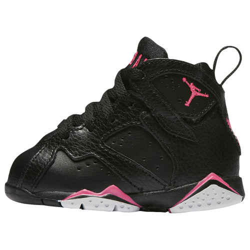 Jordan Retro 7 - Girls' Toddler - Basketball - Shoes - Black/Hyper Pink ...