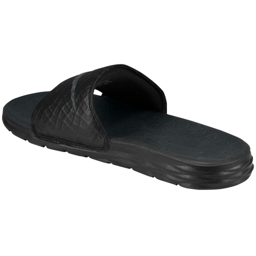 Nike Benassi Solarsoft Slide 2 - Men's - Casual - Shoes - Black/Anthracite