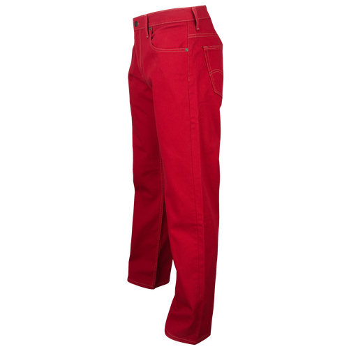 red levi skinny jeans