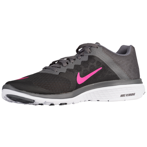 Nike FS Lite Run 3 - Women's - Running - Shoes - Black/Dark Grey/White ...