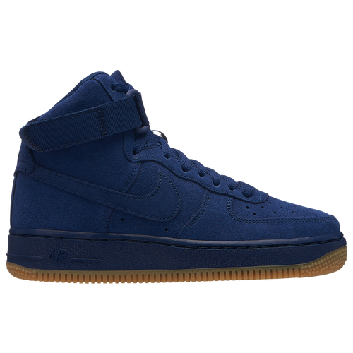 Nike Air Force 1 High - Boys' Grade School - Casual - Shoes - Blue Void ...