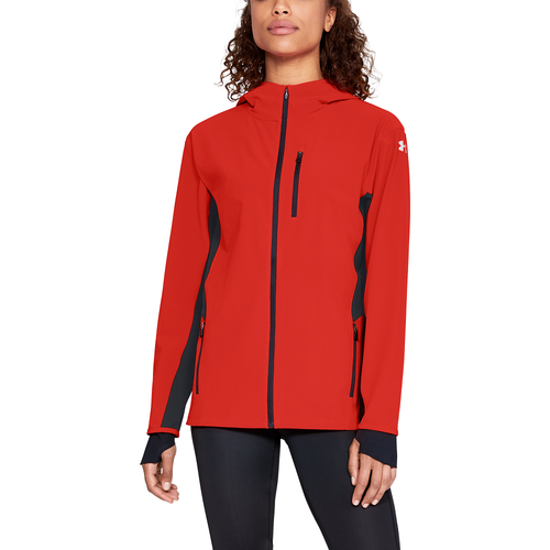 storm jacket on running