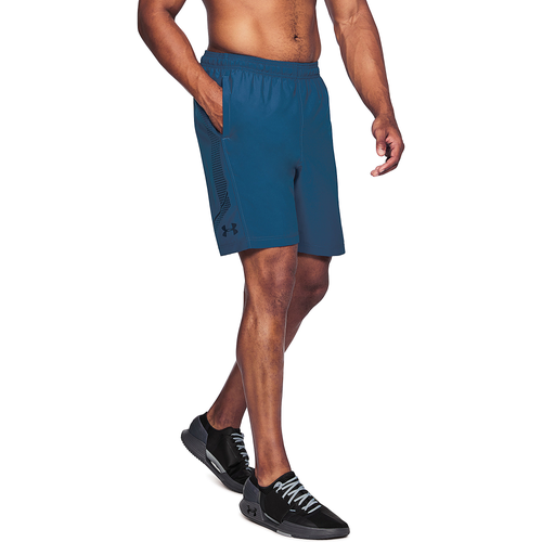 under armour woven graphic shorts mens