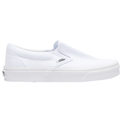 Vans Classic Slip On - Boys' Grade School - Casual - Shoes - True White
