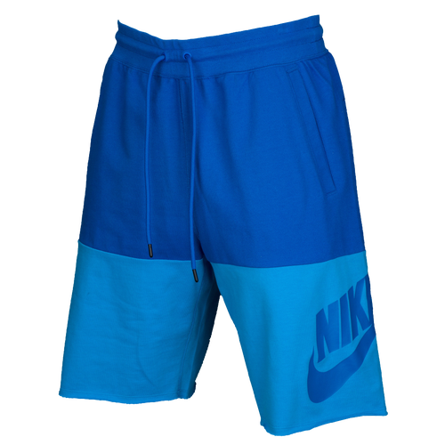 Nike GX Alumni Colorblock Shorts - Men's - Casual - Clothing - Blue ...