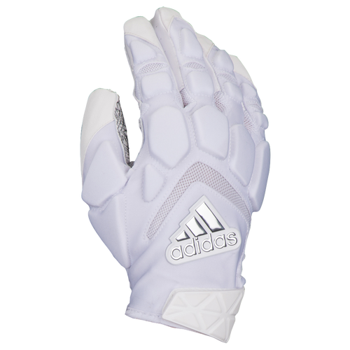 white adidas football gloves