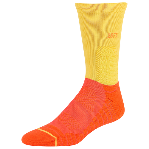 PUMA Court Three Crew Socks - Men's - Basketball - Accessories - Yellow