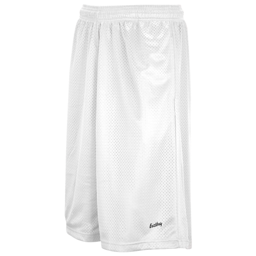 Eastbay 13" Mesh Short with Pockets Men's Basketball Clothing White
