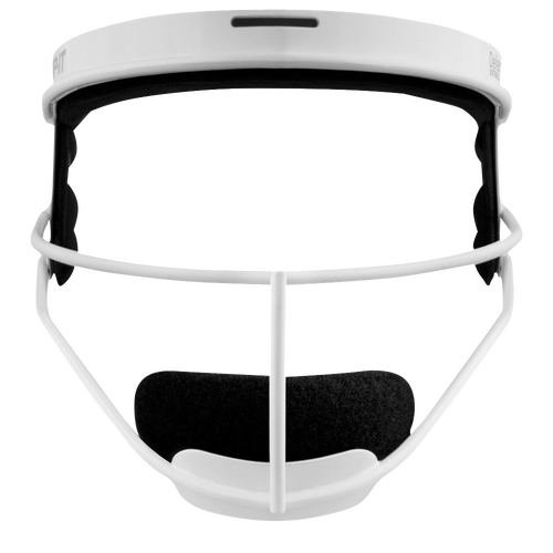 RIPIT Defensive Face Guard Women's Softball Sport Equipment White