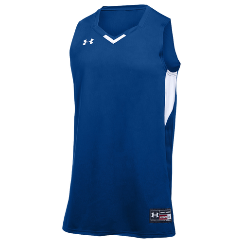 Under Armour Team Fury Jersey Men's Basketball Clothing Royal/White